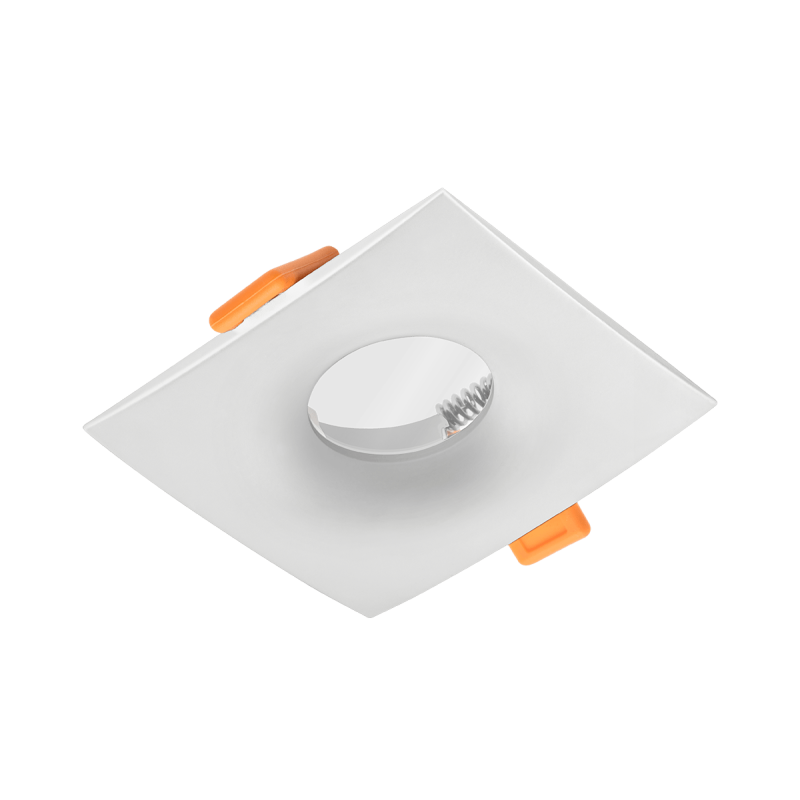 Світильник врізний точковий GTV ALESSIO, IP54, квадрат, білий (OP-ALSKW-10) Світильник врізний точковий GTV ALESSIO, IP54, квадрат, білий (OP-ALSKW-10)