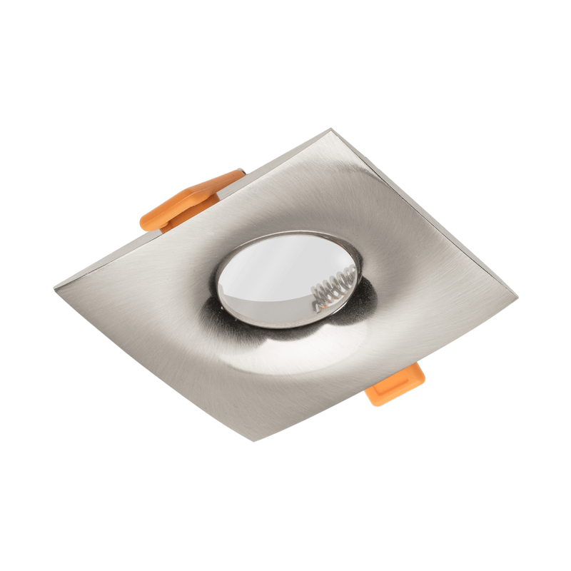Світильник врізний точковий GTV ALESSIO, IP54, квадрат, срібний (OP-ALSKW-52) Світильник врізний точковий GTV ALESSIO, IP54, квадрат, срібний (OP-ALSKW-52)