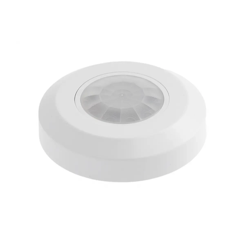 Датчик руху GTV CR-8, max.400W, 360°, max.8м, IP44, білий