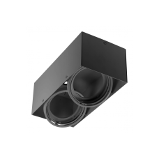 Стельовий подвійний світильник GTV PIREO, 300х150х120, IP20, сталь, накладний, чорний