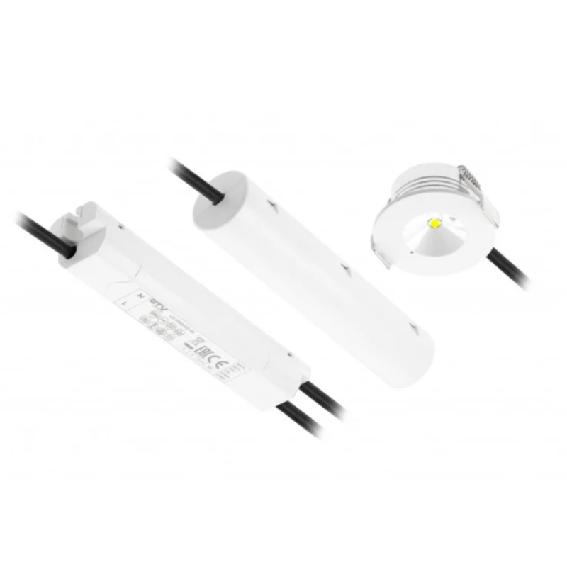 Світильник аварійний акумуляторний GTV OMAHA-3 LED, 3W, IP20, 3 год., 6400K (однорежимний) (LD-OMAH33-00) Світильник аварійний акумуляторний GTV OMAHA-3 LED, 3W, IP20, 3 год., 6400K (однорежимний) (LD-OMAH33-00)