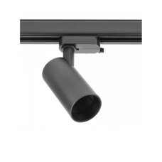 Світильник GTV трековий 1-фазний, LIMA, GU10, max.20W, IP20, круглий, чорний (XLT-LMAGU10OC-NB)