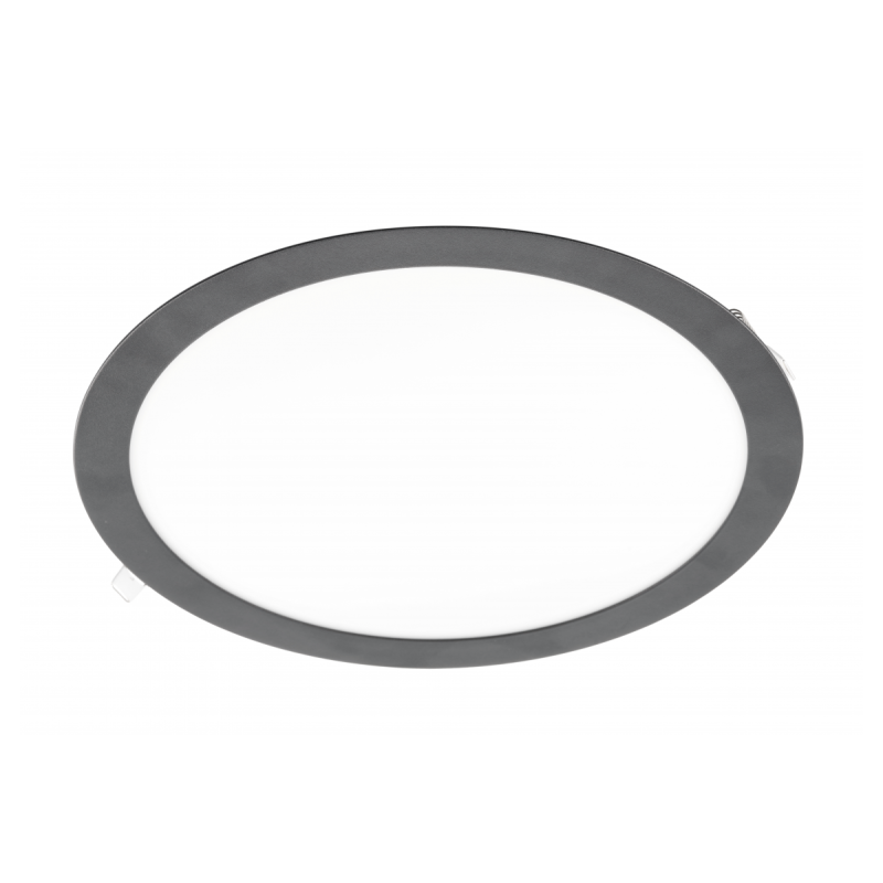 Світильник 24W GTV ORIS PLUS, 4000K, IP20, 120°, чорний (LD-ORW24W-NBP-10)