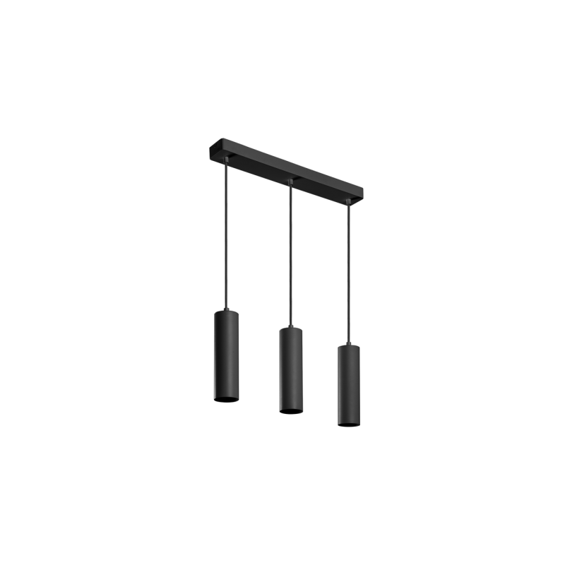 Світильник підвісний люстра GTV TRESOS II, 3xGU10, алюміній, IP20, max.3x20W, чорний (OS-TRESD320W-00) Світильник підвісний люстра GTV TRESOS II, 3xGU10, алюміній, IP20, max.3x20W, чорний (OS-TRESD320W-00)