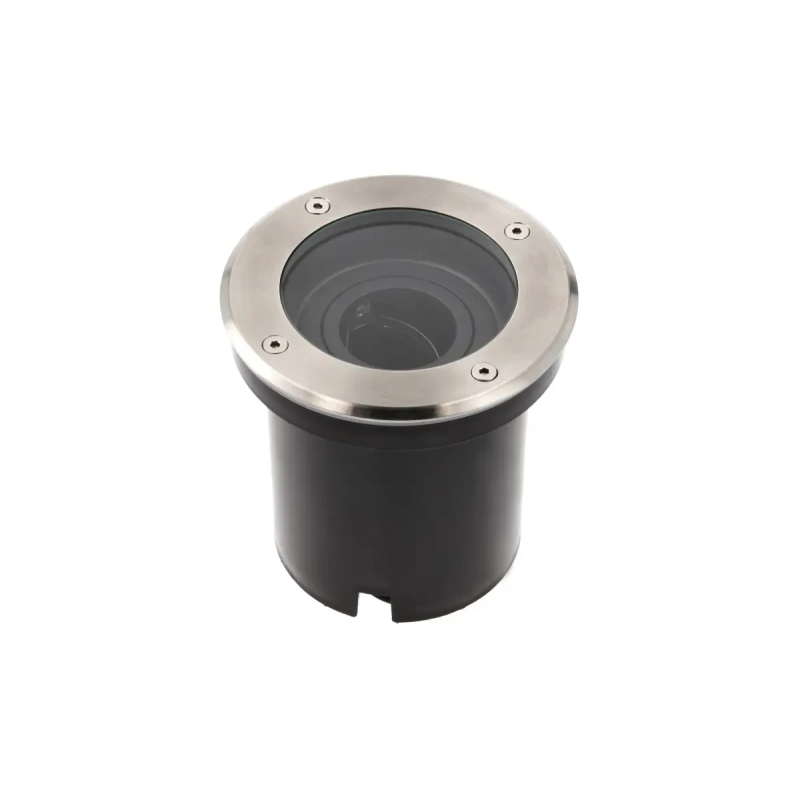 Наземний світильник GTV BETA-K з регулюванням напрямку світла, GU10, IP67, круглий, інокс Наземний світильник GTV BETA-K з регулюванням напрямку світла, GU10, IP67, круглий, інокс