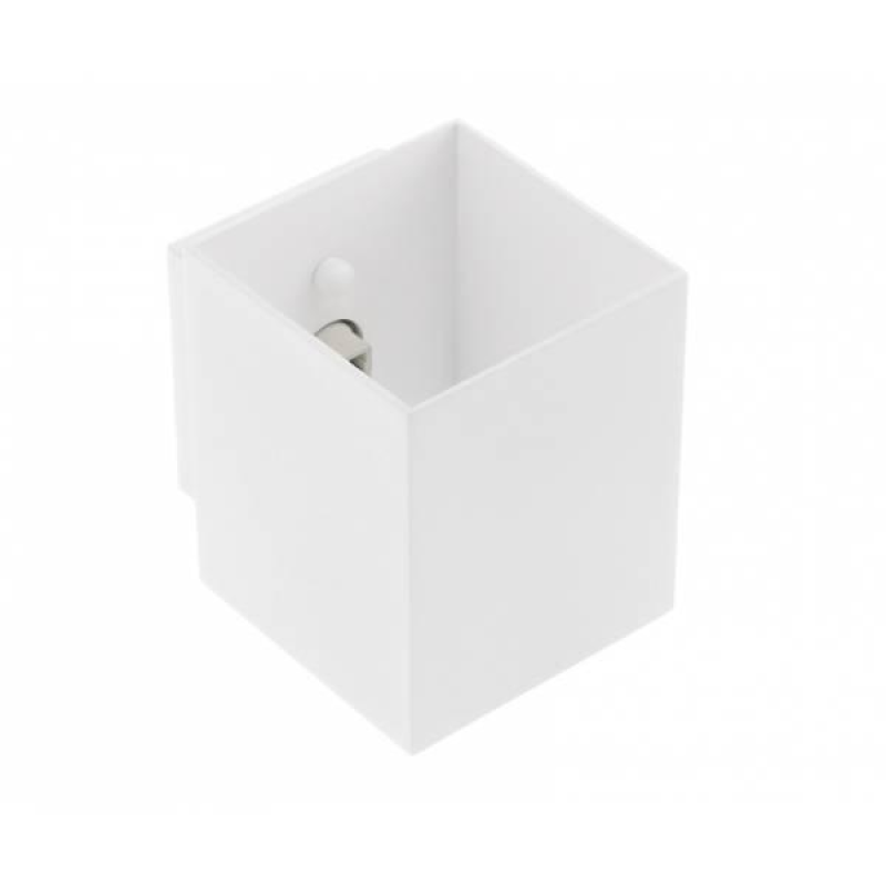 Світильник подвійний GTV CAMPIONE II, алюміній, G9, IP20, max.40W, IP20, квадратний, білий (OS-CAMD40WG9KW-10)