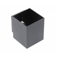 Світильник подвійний GTV CAMPIONE II, алюміній, G9, IP20, max.40W, IP20, квадратний, чорний