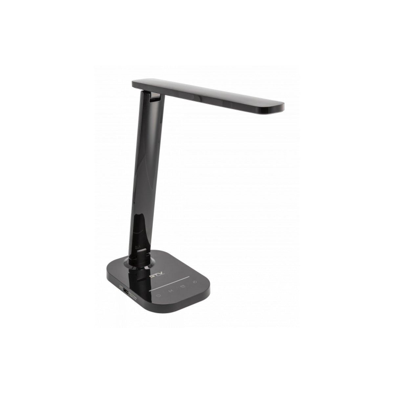 Настільна лампа GTV Gale, 8W, 5-CCT, 10 діапазонів димування, Чорний (LB-GAL8W-10-DEC)