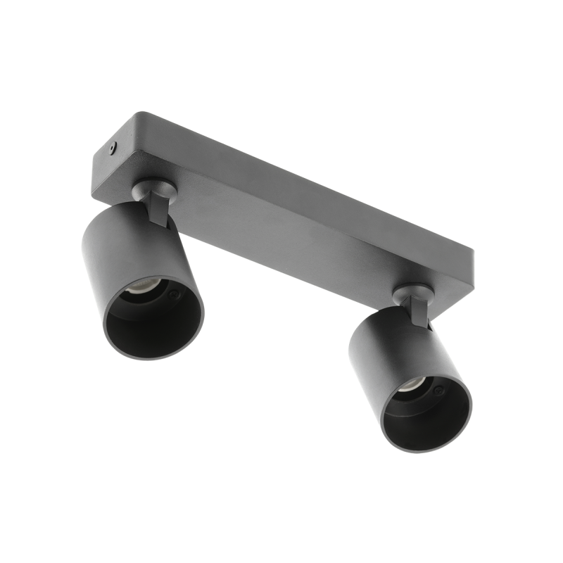 Світильник GTV SANTO BIS, алюміній, IP20, подвійний, круглий, чорний (OS-SAN20WOK2B-00) Світильник GTV SANTO BIS, алюміній, IP20, подвійний, круглий, чорний (OS-SAN20WOK2B-00)