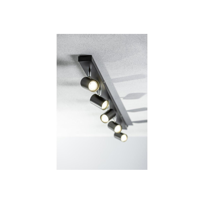 Світильник GTV VENETO, IP20, max.20W, 5xGU10, круглий, чорний (OS-VEN20WO5-10) Світильник GTV VENETO, IP20, max.20W, 5xGU10, круглий, чорний (OS-VEN20WO5-10)