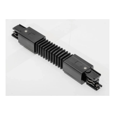 З“єднувач рухомий  для шинопроводу GTV (3-фазний), 249мм, чорний