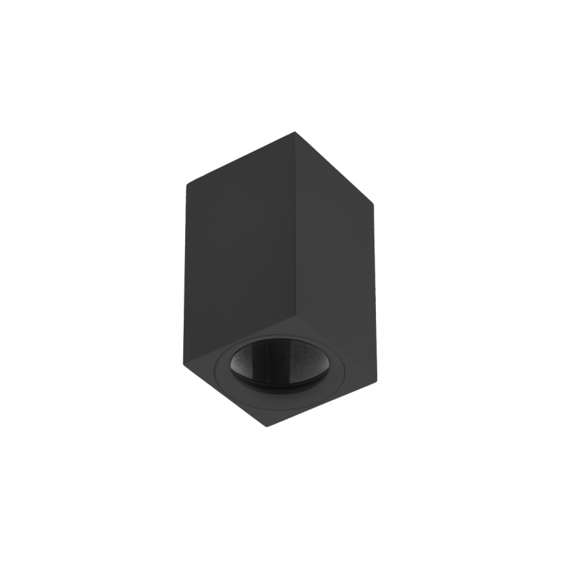 Світильник стельовий GTV TIPO, алюміній, 60x60x100, IP20, max 50W, квадратний, чорний Світильник стельовий GTV TIPO, алюміній, 60x60x100, IP20, max 50W, квадратний, чорний