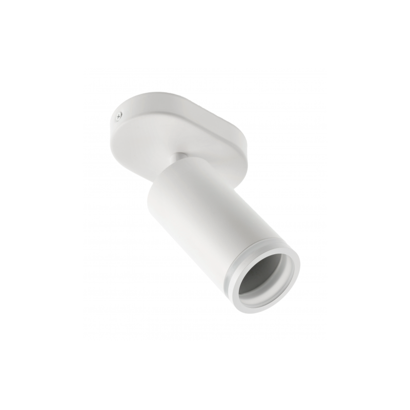 Поворотний світильник GTV SOLIS, алюміній, 55x100мм, IP20, 1*GU10, макс. 50 Вт, макс. 250В, 50/60Гц, білий