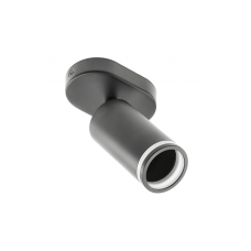 Поворотний світильник GTV SOLIS, алюміній, 55x100мм, IP20, 1*GU10, макс. 50 Вт, макс. 250В, 50/60Гц, чорний