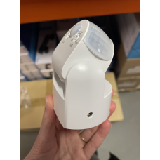 Датчик руху GTV CR-9 mini, max.1200W, 180°/360°, R12м, IP65, білий (CR-CR9M00-00)