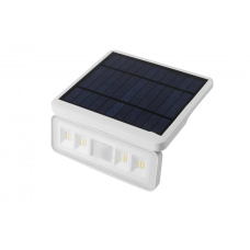 Прожектор на сонячній батареї з датчиком руху та сутінок GTV DAVOS, 1000Lm, 4000K, IP54, білий