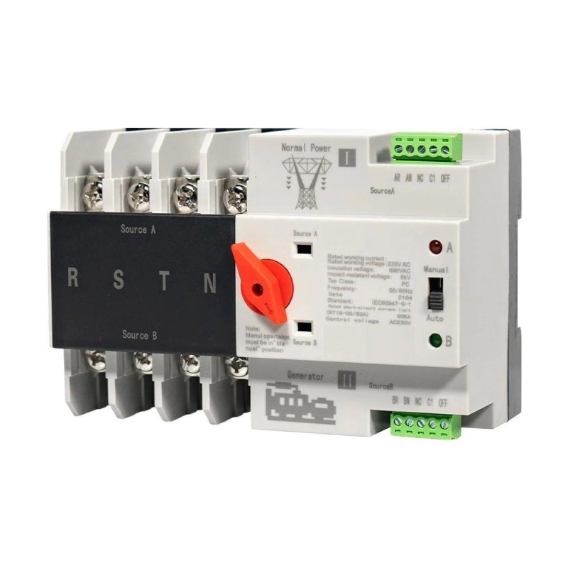 Автомат Вводу Резерву Energio Ats1 4P 63A ENERGIO