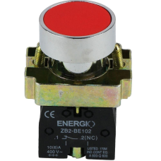 Кнопка Xb2-Ba42Zs Стоп З Фіксацією Червона Nc ENERGIO