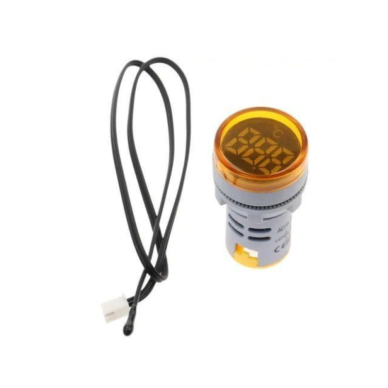 Індикатор З Термометром -25…+199°C Ad22-22Tmy Жовтий ENERGIO