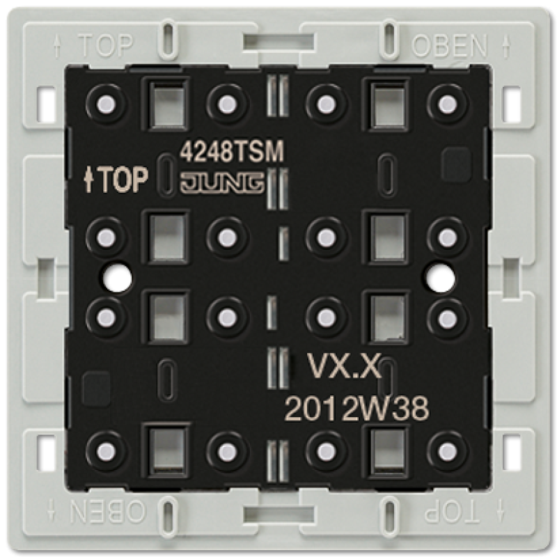 Кнопковий модуль F40 JUNG 24V DC/AC, 8 каналів