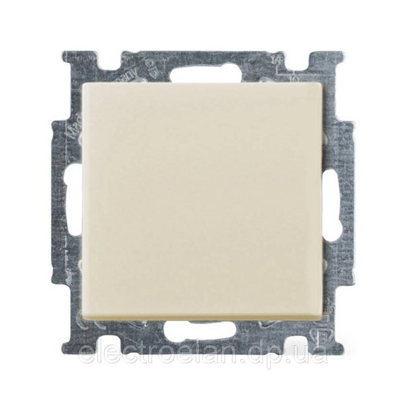 Вимикач одноклавішний перехресний ABB Basic55 слонова кістка 2006/7 UC-92-507 Вимикач одноклавішний перехресний ABB Basic55 слонова кістка 2006/7 UC-92-507