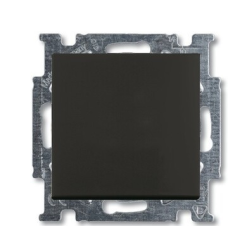 Вимикач одноклавішний перехресний ABB Basic55 чорний шато 2006/7 UC-95-507