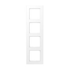 Рамка 4-постова JUNG A 550 біла матова A5584BFWWM