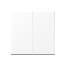 Kлавіша подвійна JUNG A595WWM біла матова