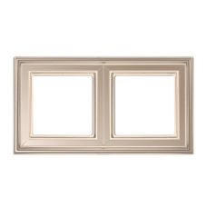 Рамка 2 пости JUNG ECO PROFI DECO шампань EPD482CH