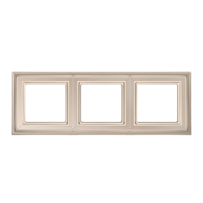 Рамка 3 пости JUNG ECO PROFI DECO шампань EPD483CH