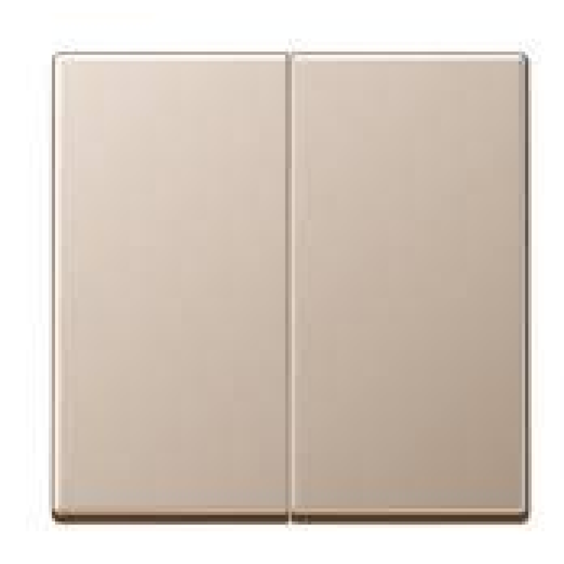 Kлавіша подвійна JUNG ECO PROFI шампань EP495CH