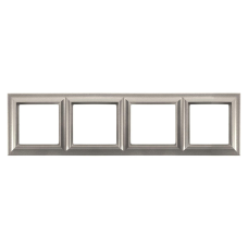 Рамка 4 пости JUNG ECO PROFI STANDART шампань EPS484CH