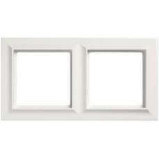 Рамка 2 пости JUNG ECO PROFI STANDART білий матовий EPS482WWM