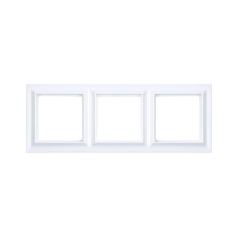 Рамка 3 пости JUNG ECO PROFI STANDART білий матовий EPS483WWM Рамка 3 пости JUNG ECO PROFI STANDART білий матовий EPS483WWM