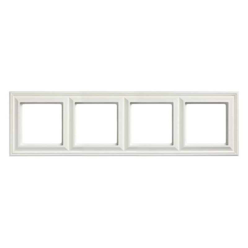 Рамка 4 пости JUNG ECO PROFI STANDART білий матовий EPS484WWM Рамка 4 пости JUNG ECO PROFI STANDART білий матовий EPS484WWM