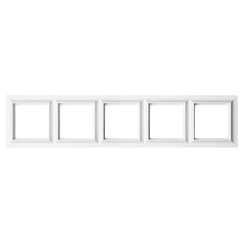 Рамка 5 постів JUNG ECO PROFI STANDART білий матовий EPS485WWM Рамка 5 постів JUNG ECO PROFI STANDART білий матовий EPS485WWM