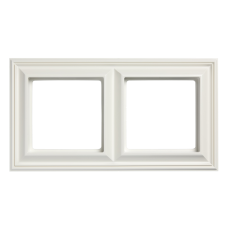 Рамка 2 пости JUNG ECO PROFI DECO білий матовий EPD482WWM