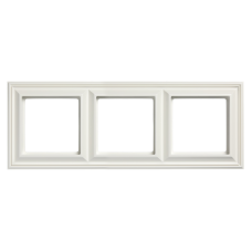 Рамка 3 пости JUNG ECO PROFI DECO білий матовий EPD483WWM