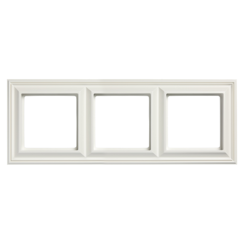 Рамка 3 пости JUNG ECO PROFI DECO білий матовий EPD483WWM