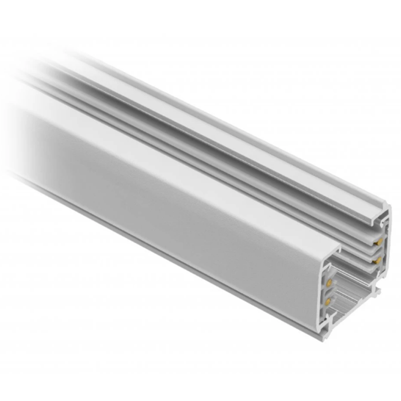 Шинопровід 3-фазний GTV X-RAIL 1M, 220-240V, 16A, білий Шинопровід 3-фазний GTV X-RAIL 1M, 220-240V, 16A, білий