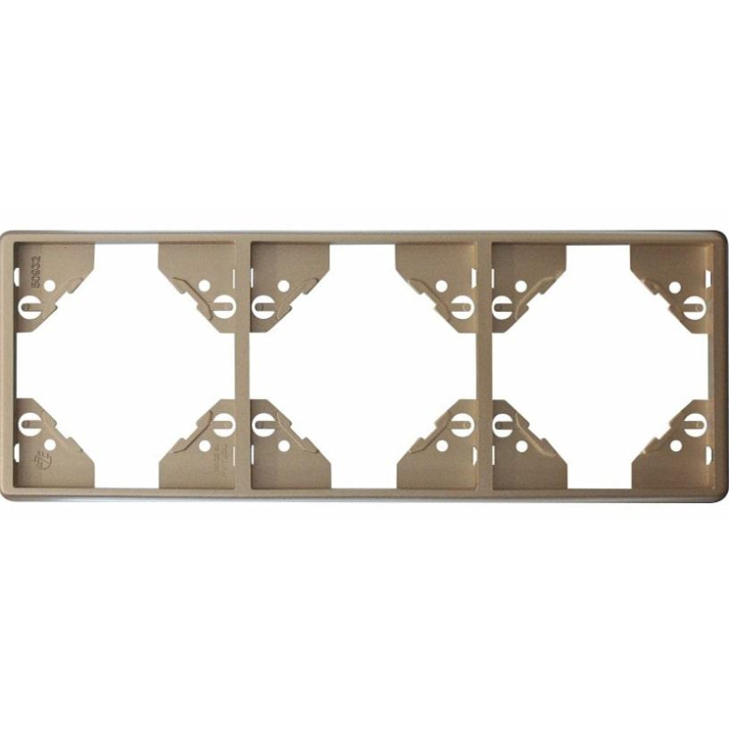 Рамка 3-міс. котик. Платина, 50932 TPL, Efapel APOLO 5000 Рамка 3-міс. котик. Платина, 50932 TPL, Efapel APOLO 5000