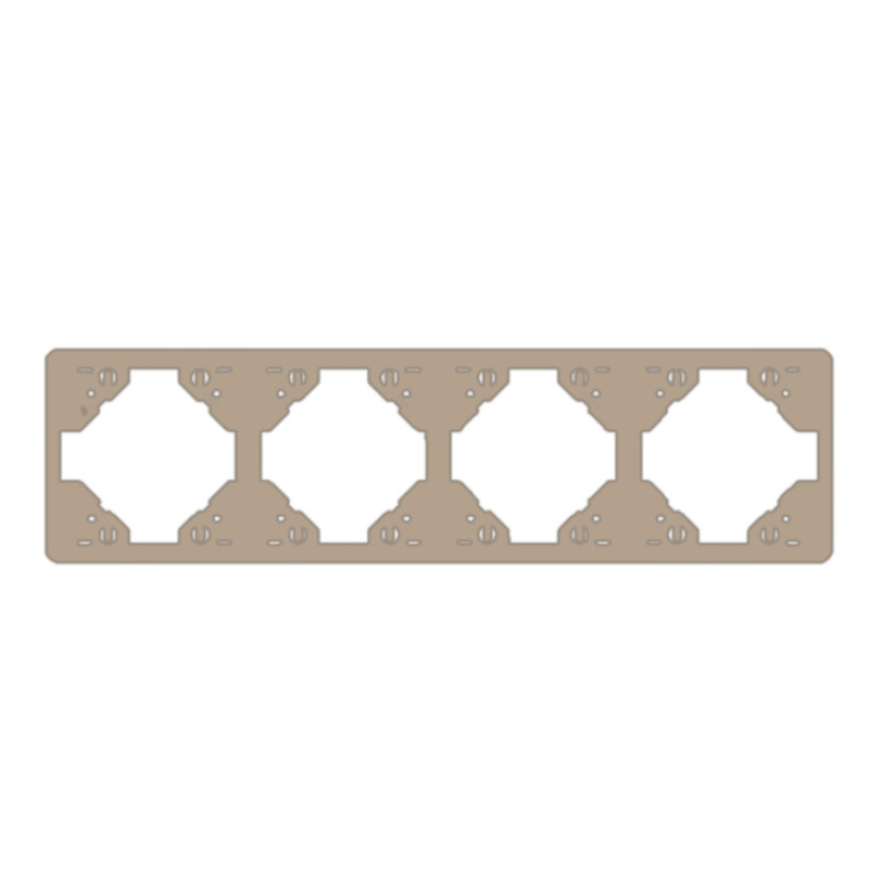 Рамка 4-міс. горизонт. Шампань, 50941 TCH, Efapel APOLO 5000 Рамка 4-міс. горизонт. Шампань, 50941 TCH, Efapel APOLO 5000