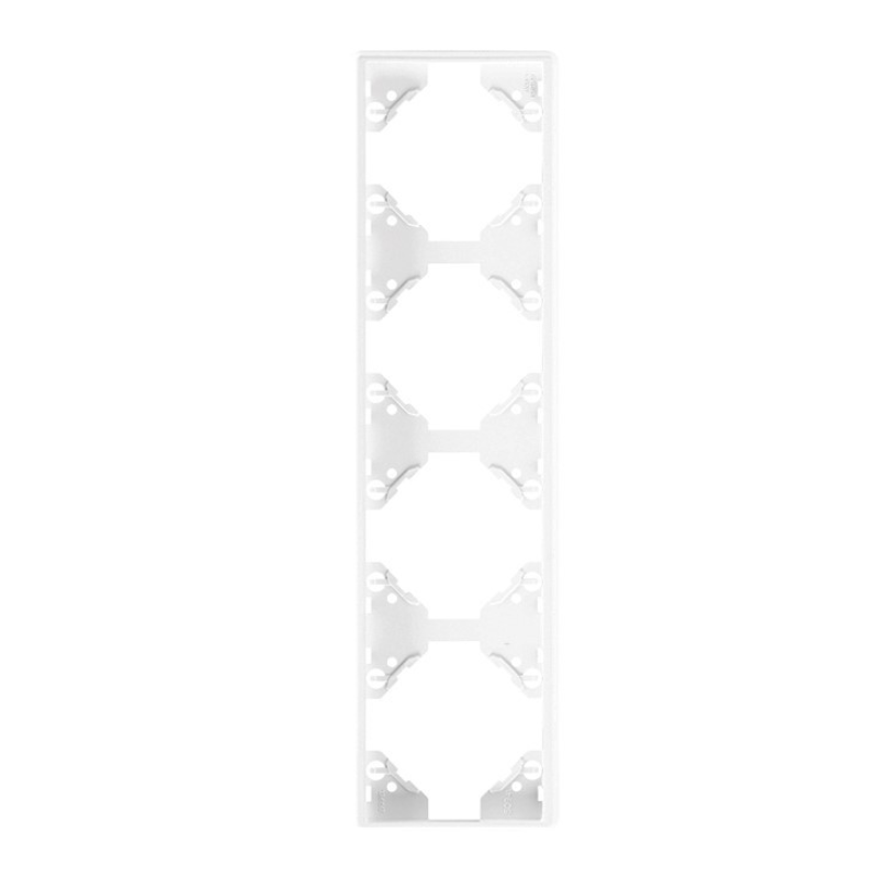 Рамка 4-міс. котик. Білий, 50942 TBR, Efapel APOLO 5000 Рамка 4-міс. котик. Білий, 50942 TBR, Efapel APOLO 5000