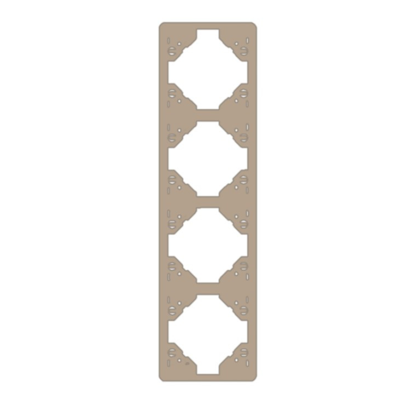 Рамка 4-міс. котик. Шампань, 50942 TCH, Efapel APOLO 5000 Рамка 4-міс. котик. Шампань, 50942 TCH, Efapel APOLO 5000