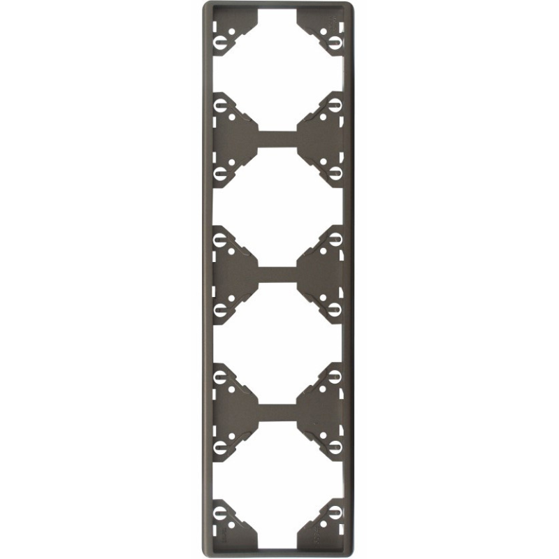 Рамка 4-міс. котик. Графіт, 50942 TGR, Efapel APOLO 5000 Рамка 4-міс. котик. Графіт, 50942 TGR, Efapel APOLO 5000