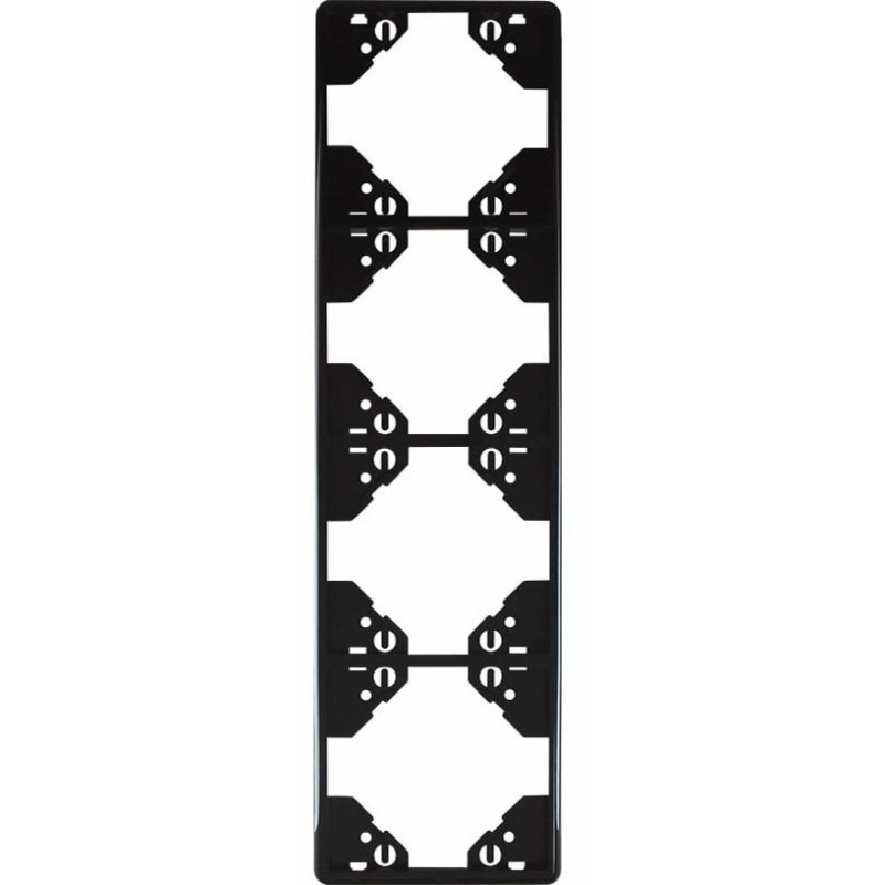 Рамка 4-міс. котик. Чорний матовий, 50942 TPM, Efapel APOLO 5000 Рамка 4-міс. котик. Чорний матовий, 50942 TPM, Efapel APOLO 5000