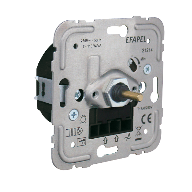 Механізм диммер/прохід.ного вимикача для енергоощадних ламп LOGUS, 21214, Efapel