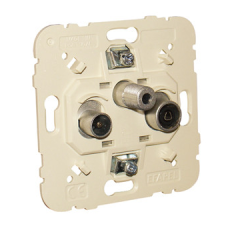 Механізм розетки телевізій. (прохід. LOGUS R TV-SAT (9dB), 21565, Efapel