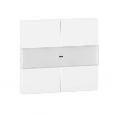 Клавіша вимикача 4-кнопкова Білий матовий, 50600 TBM, Efapel APOLO 5000