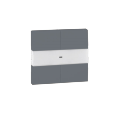 Клавіша вимикача 4-кнопкова Графіт, 50600 TGR, Efapel APOLO 5000